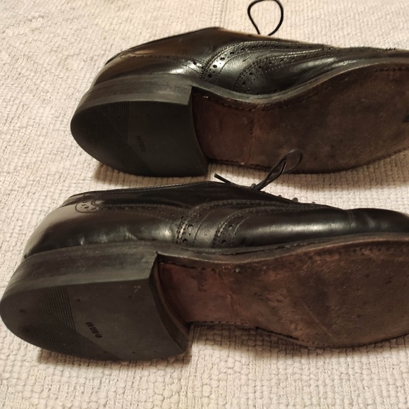 Allen Edmonds Chester Leather Wingtip VTG M9D READ - Picture 8 of 8